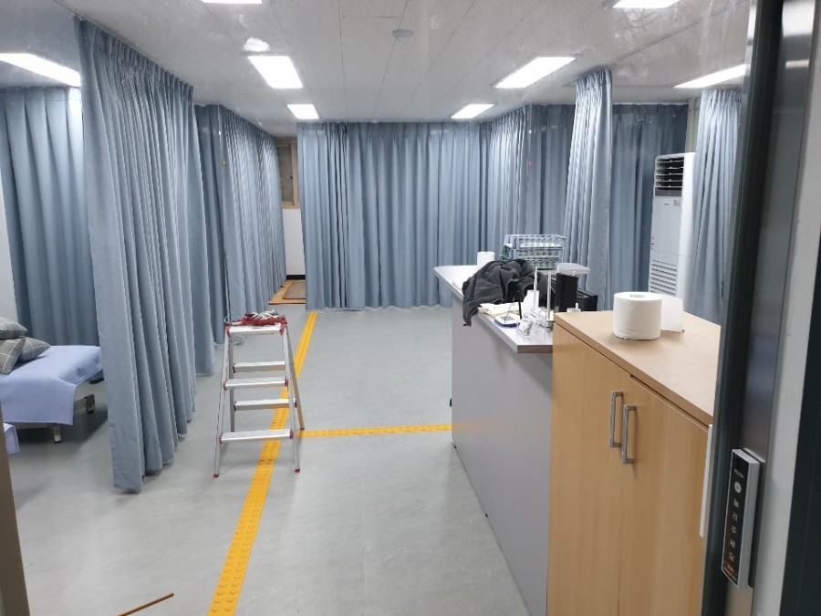 일산 정발산동 자동문 시공, 당일 자동문 수리처럼 신속 설치 후기 일산 정발산동 안마원 자동문 시공 완료